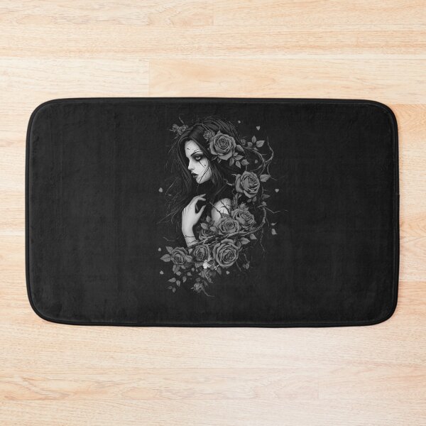 Item preview, Roses Thorns Dark Aesthetic Gothic Emo Alt Girl designed and sold by MyFreakyWorld.