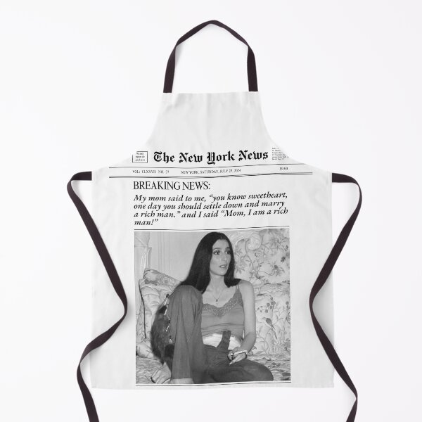Item preview, Cher Quote Mom I Am A Rich Man designed and sold by SaltedBeachPaperie.