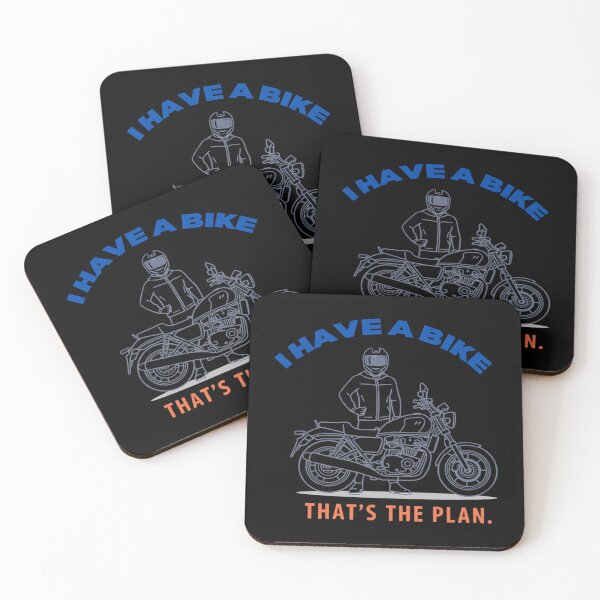 Item preview, I Have a Bike, That’s the Plan –Rider Attitude Motorcycle  T-Shirt designed and sold by RMTrendy.