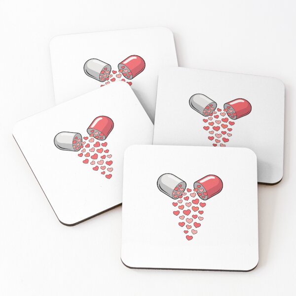 Item preview, Heart-Shaped Pill Capsule designed and sold by jkrphoto.
