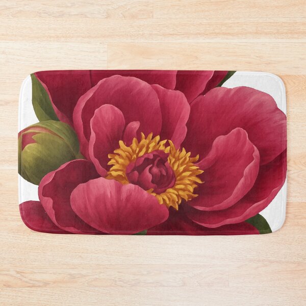 Item preview, Pink peony with a bud designed and sold by VitSArt.