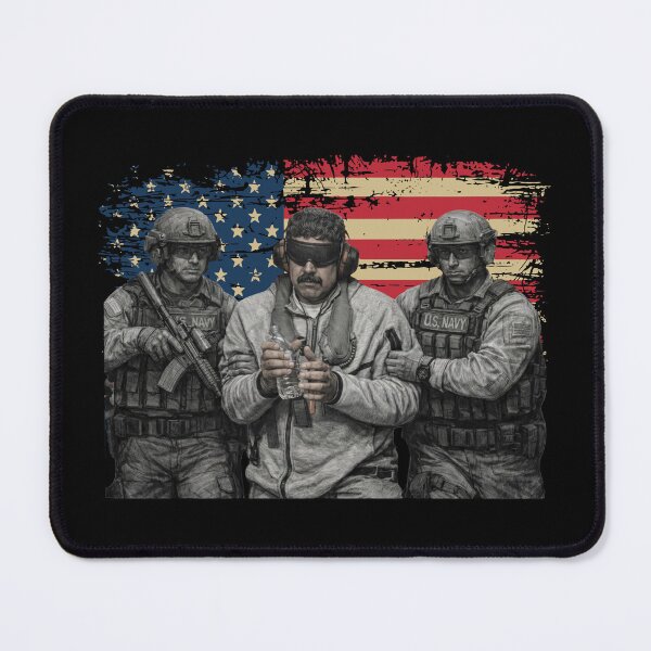 Item preview, Maduro Captured 2026 designed and sold by WatercolourferS.