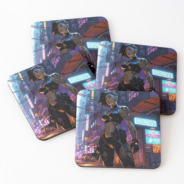 Item preview, Cyberpunk Comic Warrior designed and sold by zerocult.