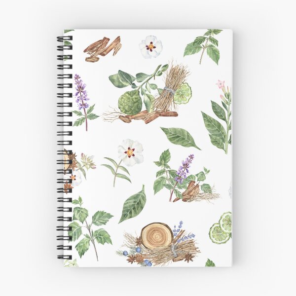 Item preview, Fragrant Plants Botanical Pattern designed and sold by Flowersforbear.
