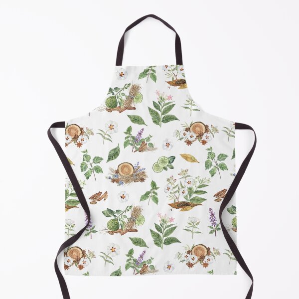 Item preview, Fragrant Plants Botanical Pattern designed and sold by Flowersforbear.