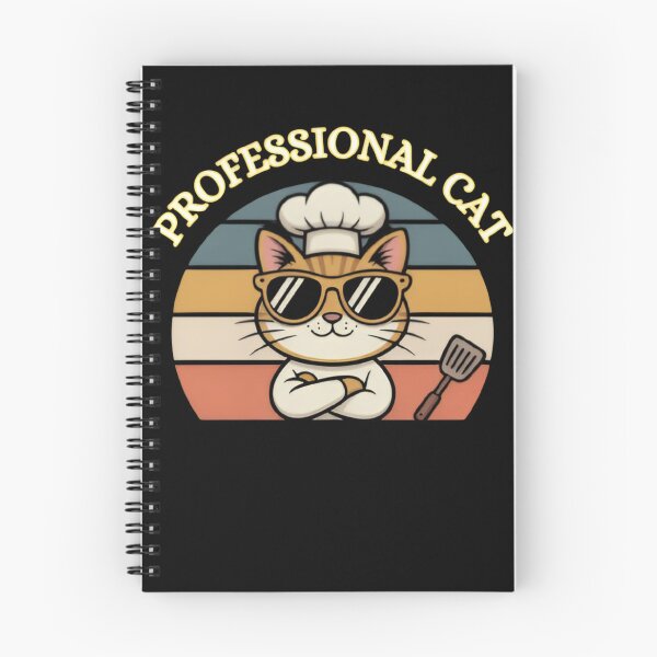 Item preview, Professional Cat Chef Funny Cooking designed and sold by aymora.