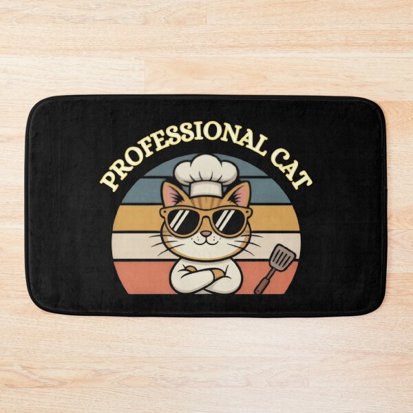 Item preview, Professional Cat Chef Funny Cooking designed and sold by aymora.