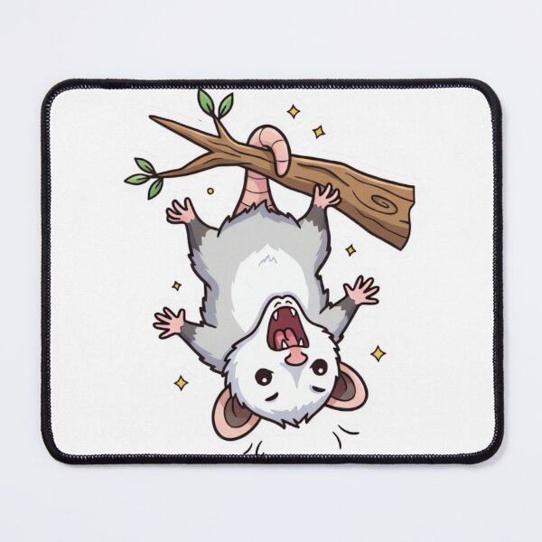 Item preview, Screaming Possum Hanging Upside Down Anxiety Humor Art designed and sold by ARTReMi.