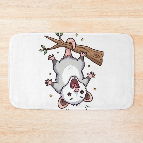 Item preview, Screaming Possum Hanging Upside Down Anxiety Humor Art designed and sold by ARTReMi.