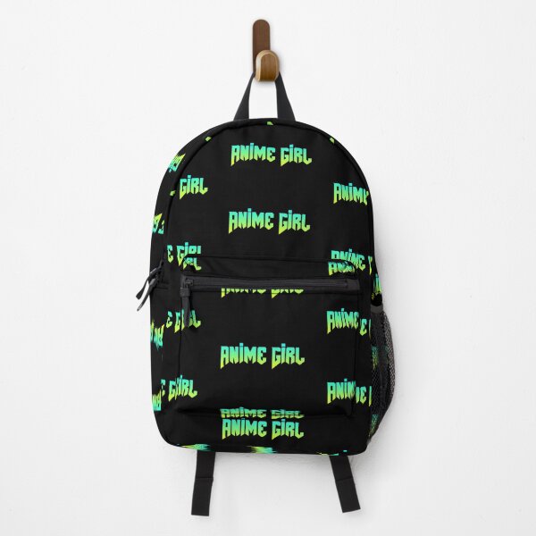 Item preview, Anime Girl, Yellow and Green Typography designed and sold by Memes N Lore .