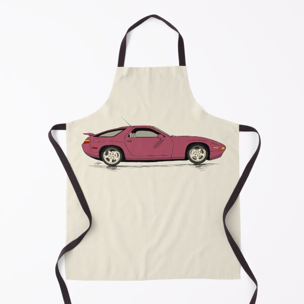 Item preview, 928 GTS Raspberry Red hand drawn Illustration  designed and sold by blackdogshop.