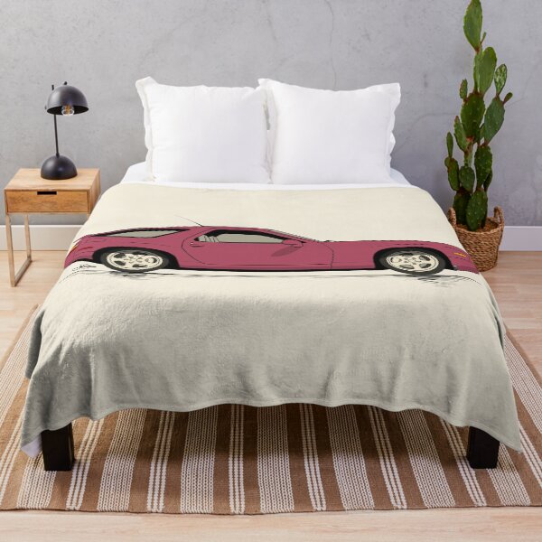 Item preview, 928 GTS Raspberry Red hand drawn Illustration  designed and sold by blackdogshop.