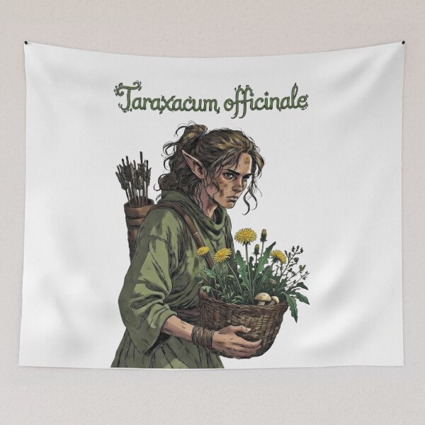 Item preview, Urban foraging - Elf Taraxacum officinale designed and sold by No socks.
