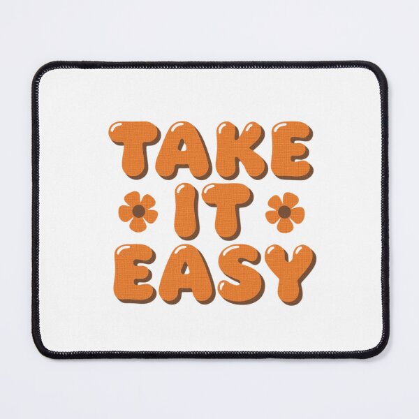 Item preview, TAKE IT EASY, RETRO designed and sold by RisingWolfStudio.