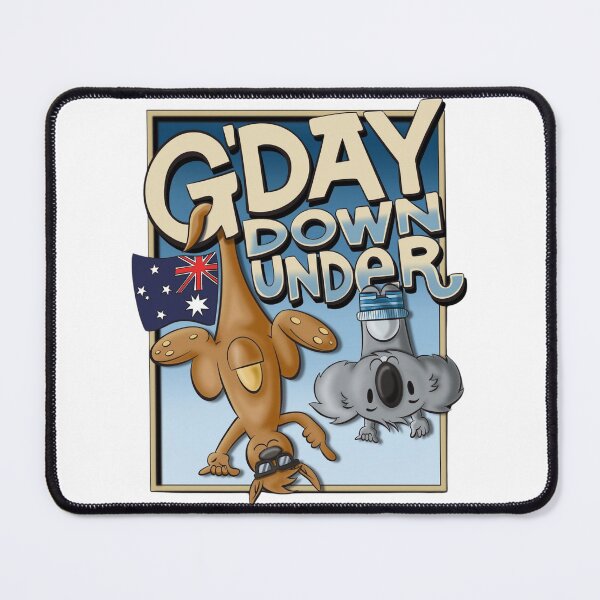 Item preview, Australia Day Down Under Kangaroo Koala Flag designed and sold by Oniyasha.