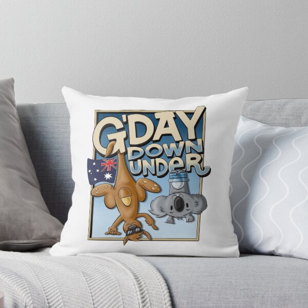 Item preview, Australia Day Down Under Kangaroo Koala Flag designed and sold by Oniyasha.