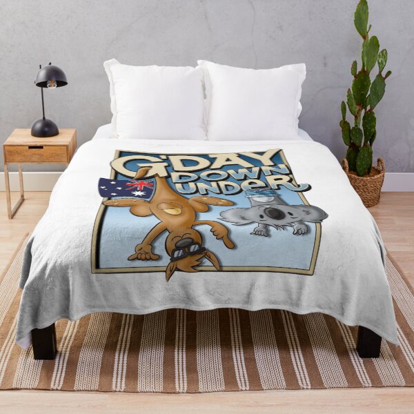 Item preview, Australia Day Down Under Kangaroo Koala Flag designed and sold by Oniyasha.