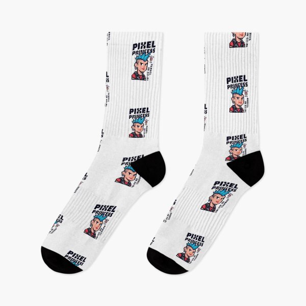 Item preview, Pixel Princess Rebel Girl — Retro 8-Bit Punk Rock Gaming Art designed and sold by Colorful-Garden.