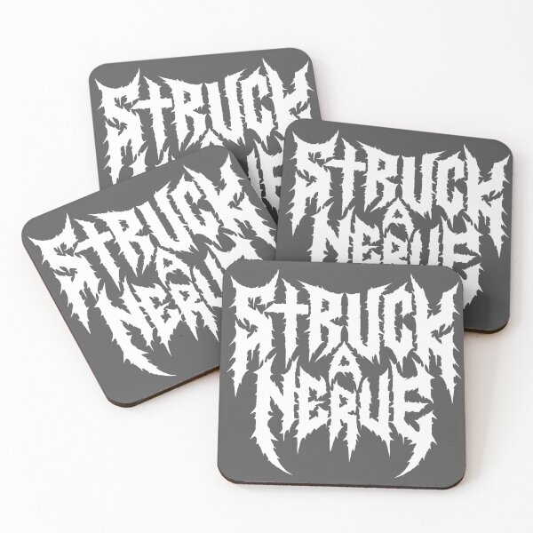 Item preview, Struck a Nerve Metal designed and sold by FocusChillax.