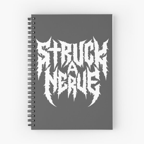 Item preview, Struck a Nerve Metal designed and sold by FocusChillax.