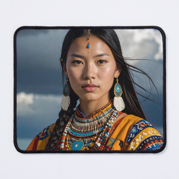 Item preview, Native American Ancestral Beauty designed and sold by Schoenenwald — Art Japonais, Zen & Nature.