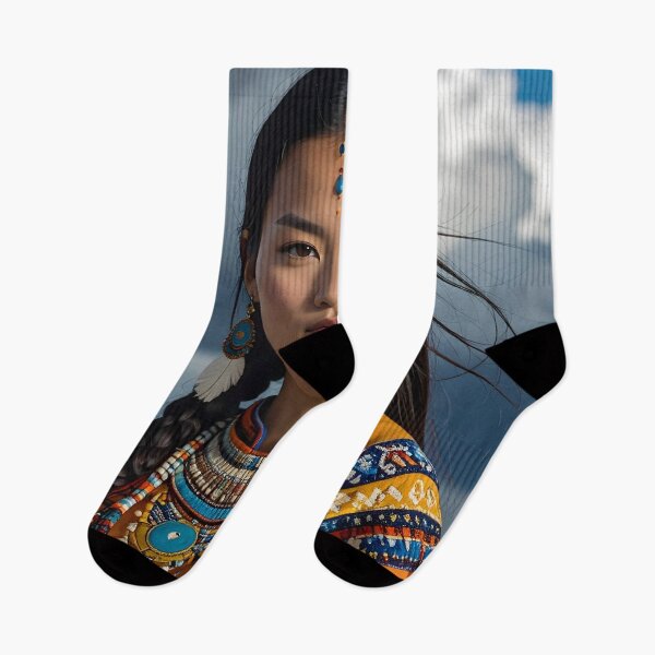Item preview, Native American Ancestral Beauty designed and sold by Schoenenwald - Illustrations Uniques et Originales.