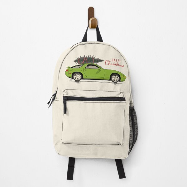 Item preview, Happy Christmas Green 928 GTS hand drawn Illustration designed and sold by blackdogshop.