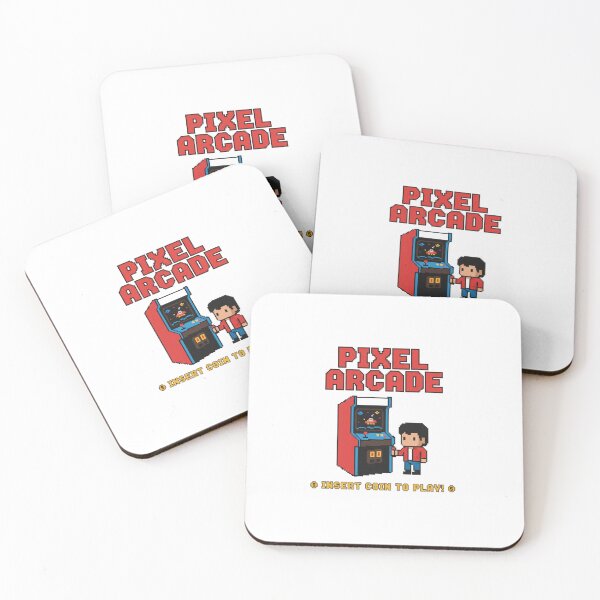 Item preview, Pixel Arcade Retro Gamer — 8-Bit Gaming Machine Illustration designed and sold by Colorful-Garden.