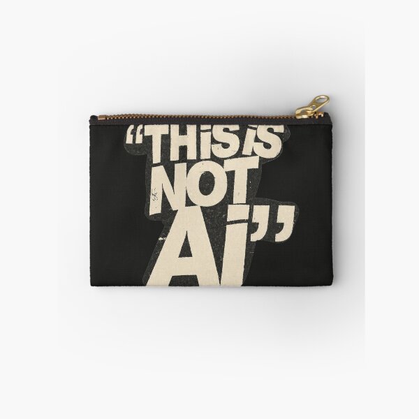 Item preview, This Is Not AI Retro Vintage Typography designed and sold by Oniyasha.