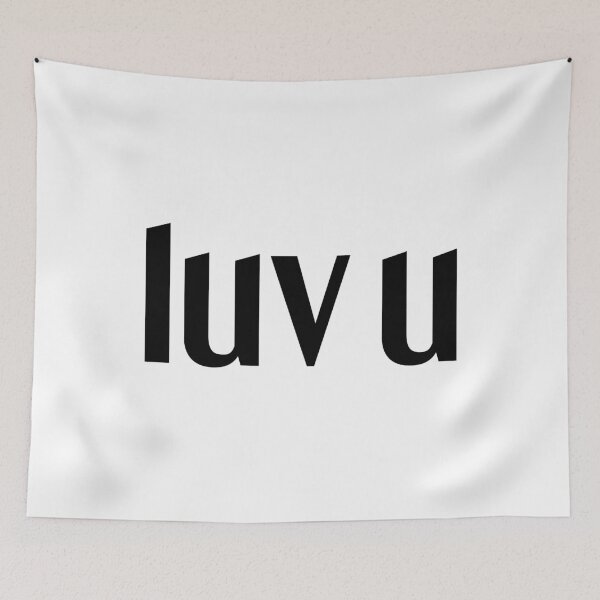 Item preview, Luv U, Simple Classy  designed and sold by Memes N Lore .
