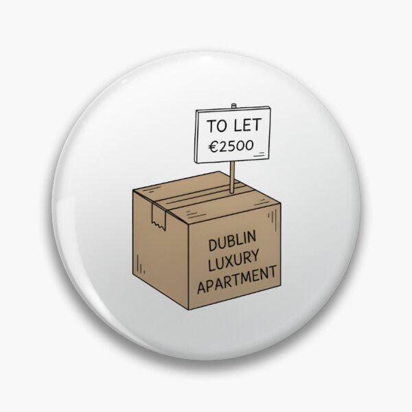 Item preview, Dublin Luxury Apartment - Housing Crisis Satire designed and sold by CraicFactory.