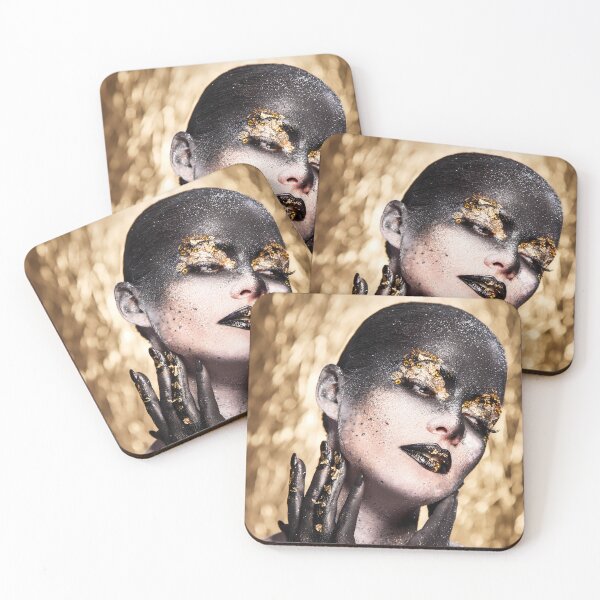 Item preview, Dark Golden Beauty Body Paint Glamorous Art designed and sold by Velvetia.
