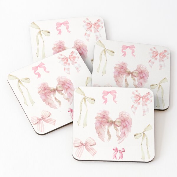 Item preview, Cute Pink Preppy Bows Collage - Pink Aesthetic designed and sold by SaltedBeachPaperie.