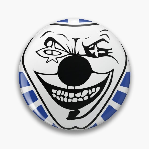 Item preview, The face of Strasbourg Kop Ciel Et Blanc designed and sold by canvasriddle.