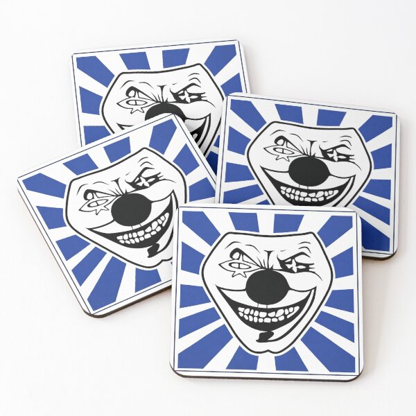 Item preview, The face of Strasbourg Kop Ciel Et Blanc designed and sold by canvasriddle.