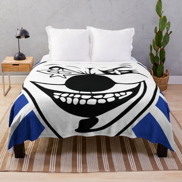 Item preview, The face of Strasbourg Kop Ciel Et Blanc designed and sold by canvasriddle.