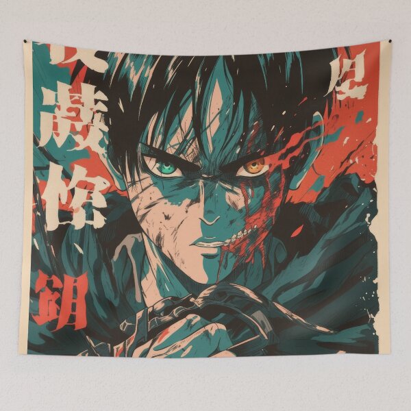 Artikelvorschau, Eren Transformation entworfen und verkauft von AnimeArsenalPrints.