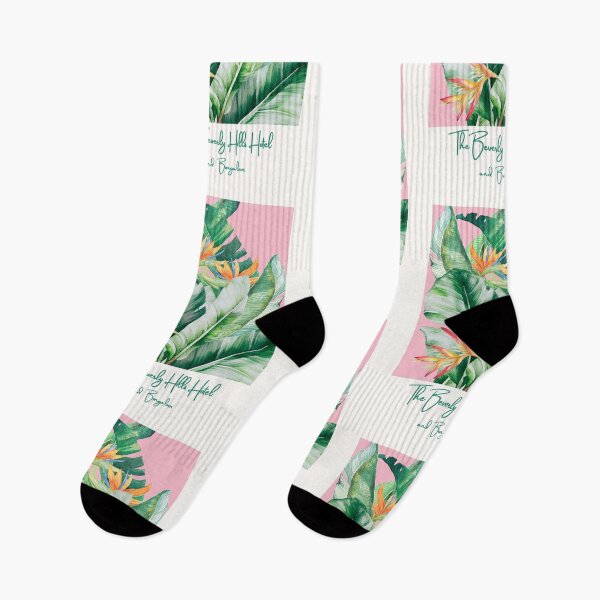 Item preview, Beverly Hills California Pink Botanical Aesthetic designed and sold by SaltedBeachPaperie.
