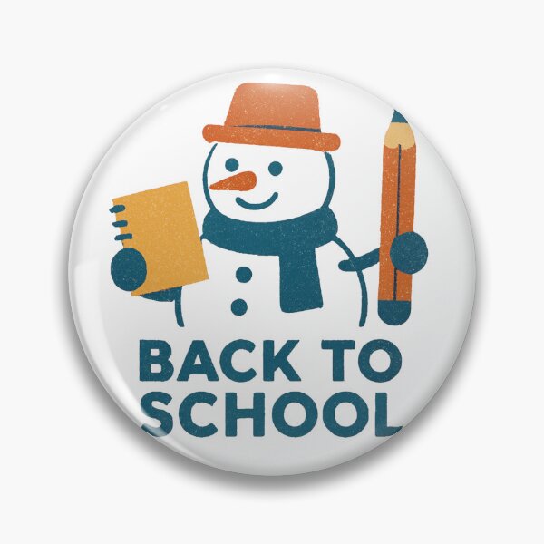 Item preview, Winter Back to School Snowman with Notebook and Pencil designed and sold by matthsoopaStyle.