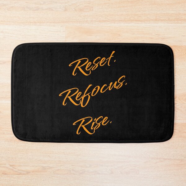 Item preview, Reset. Refocus. Rise. – Motivation statement designed and sold by New Vision by ToMz.