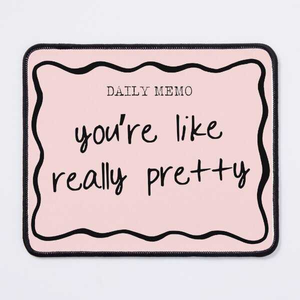 Item preview, You’re Like Really Pretty Pink designed and sold by SaltedBeachPaperie.