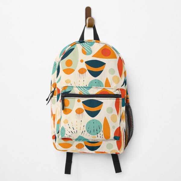 Item preview, Abstract Pattern with Retro Shapes and Colors designed and sold by Bluepineart.