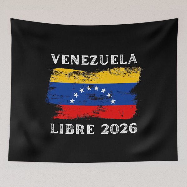 Item preview, Venezuela Libre 2026 Bandera Grunge de Venezuela Libre designed and sold by Grace-Cop.