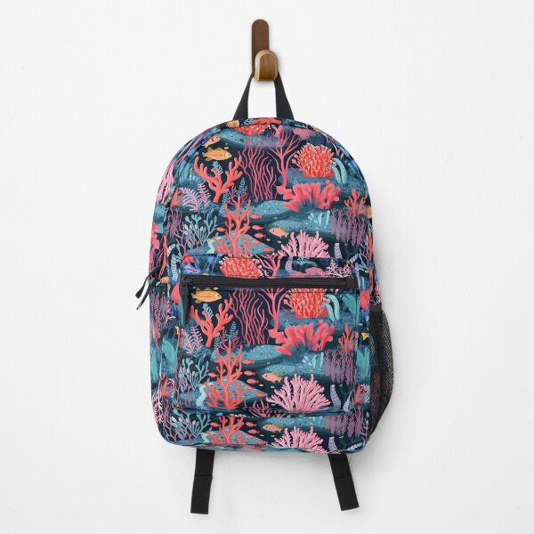 Item preview, Colorful Coral Reef Pattern designed and sold by Bluepineart.