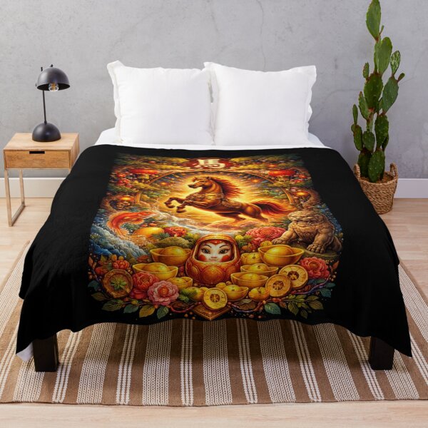 Item preview, Happy Chinese New year of the Horse 2026 designed and sold by PluffyPanda.