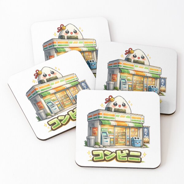 Item preview, Kawaii Japanese Konbini – Cute Anime Convenience Store Illustration designed and sold by OsasChild.