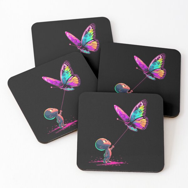 Item preview, Neon Butterfly Dreams – Street Pop Art Child & Graffiti Freedom designed and sold by PLUSHIWORLDtm.