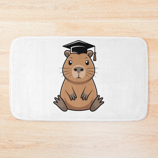 Item preview, Graduation Capybara designed and sold by jkrphoto.
