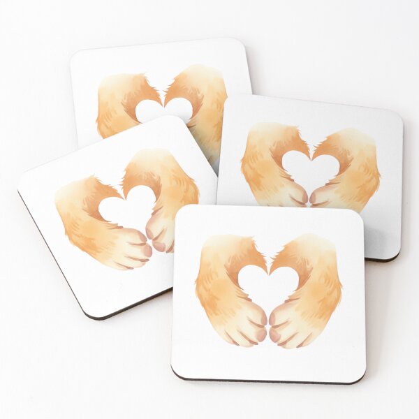 Item preview, Dog Paws Heart Shape My Dog Is My Valentine Cute Art designed and sold by ARTReMi.