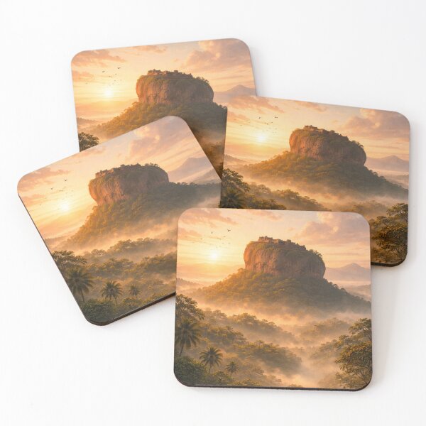 Item preview, Sigiriya Lion Rock – Sunrise Over Sri Lanka designed and sold by Ceylon Luxe Collections.